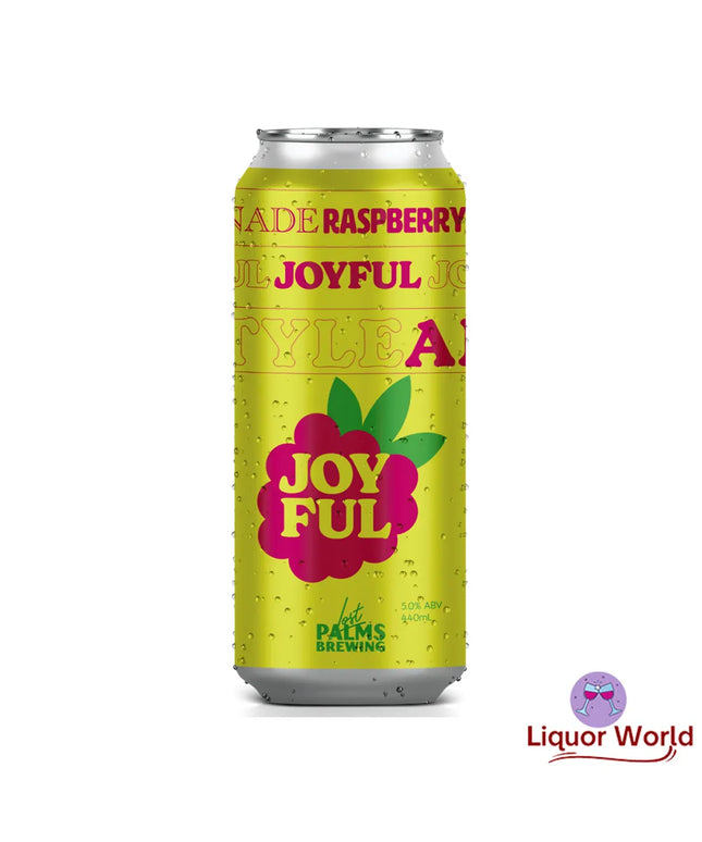 Lost Palms Joyful Raspberry Soda Ale 440ml (16 Pack) - Liquorworld