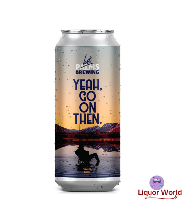 Lost Palms Yeah On The Go On Then Japanese Rice Lager 440ml (16 Pack) - Liquorworld