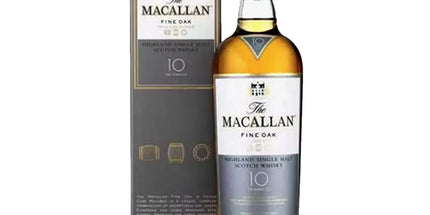 Macallan 10 year old Fine Oak Single Malt Scotch Whisky 700 ml - Liquorworld