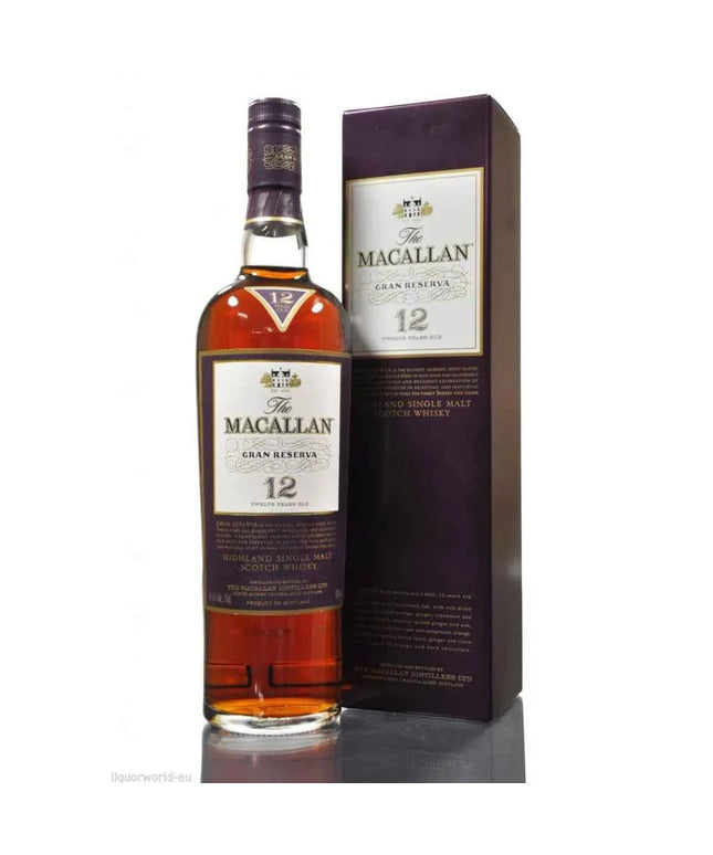 The Macallan GRAN RESERVA 12 Years Old High Land Malt Scotch - Rare