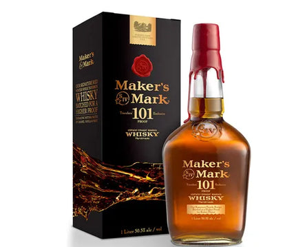Makers Mark 101 Proof Kentucky Straight Bourbon Whisky 1L - Liquorworld