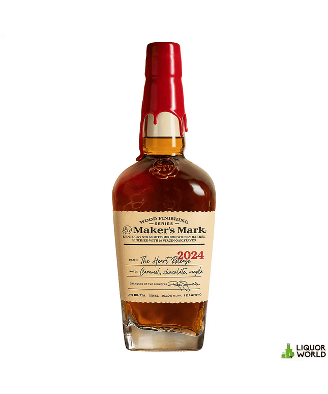 Makers Mark Wood Finishing Series The Heart Release 2024 Kentucky Straight Bourbon Whiskey 750mL - Liquorworld