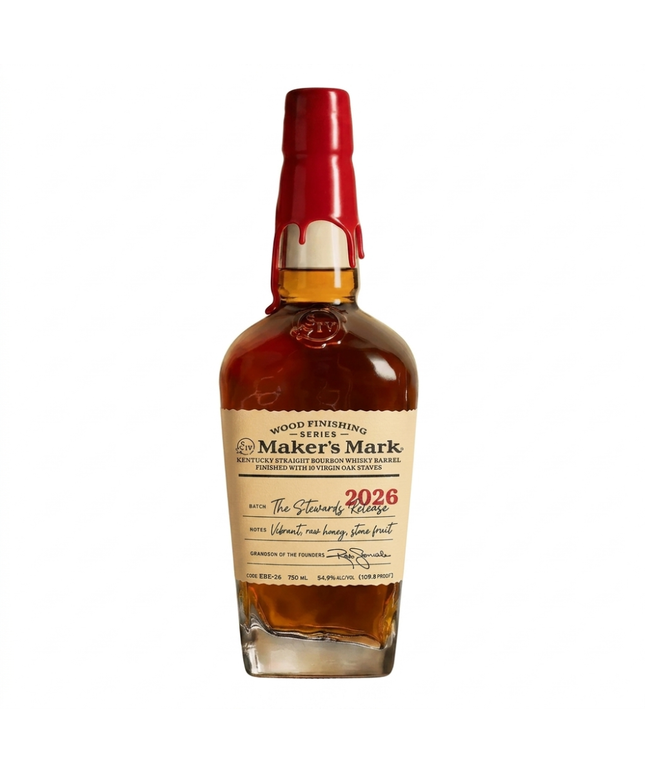Makers Mark Wood Finishing Series 'The Stewards Release' 2026 Kentucky Straight Bourbon Whiskey 750mL
