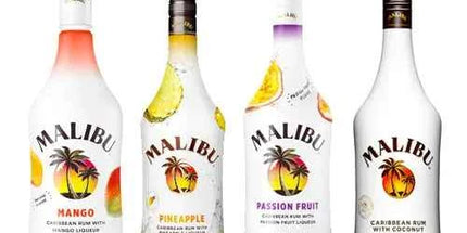 Malibu Caribbean Rum 4 X 1L