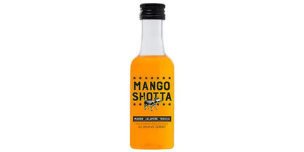 Mango Shotta Spicy Mango & Jalapeño Flavoured Tequila Liqueur Miniature 50mL - Liquorworld