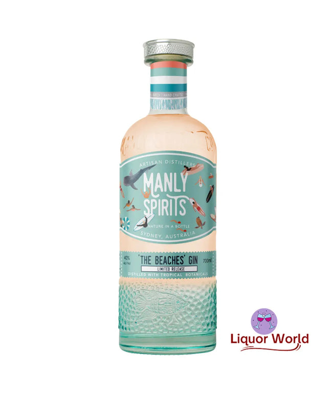 Manly Spirits The Beaches Gin 700ml - Liquorworld