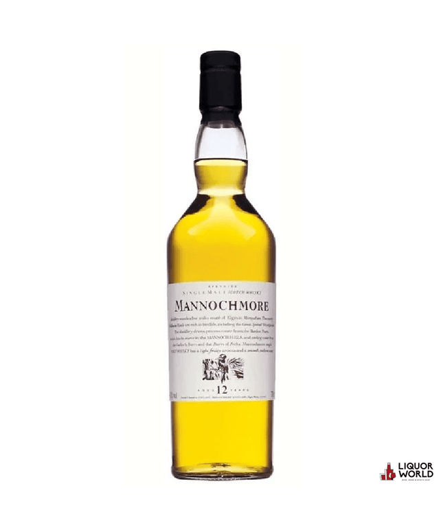 Mannochmore 12 Years Old Single Malt Scotch Whisky 700ml - Liquorworld
