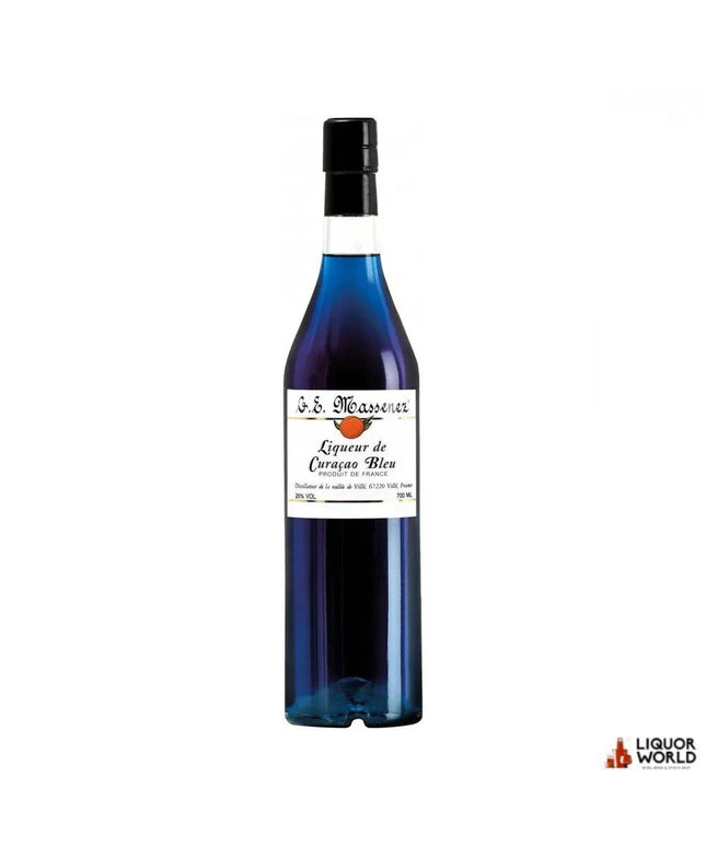 Massenez Blue Curacao Liqueur 700ml - Liquorworld