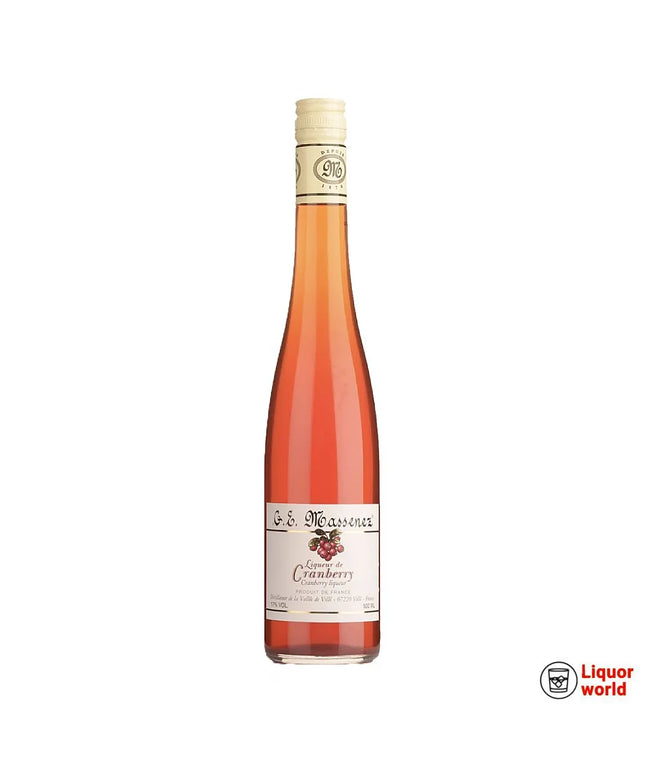 Massenez Cranberry Liqueur 500ml - Liquorworld