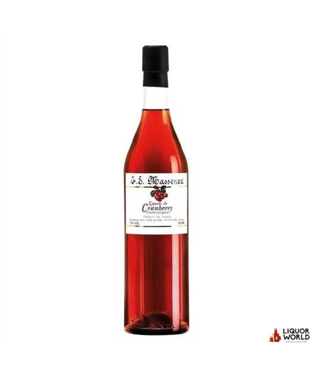 Massenez Cranberry Liqueur 700ml - Liquorworld