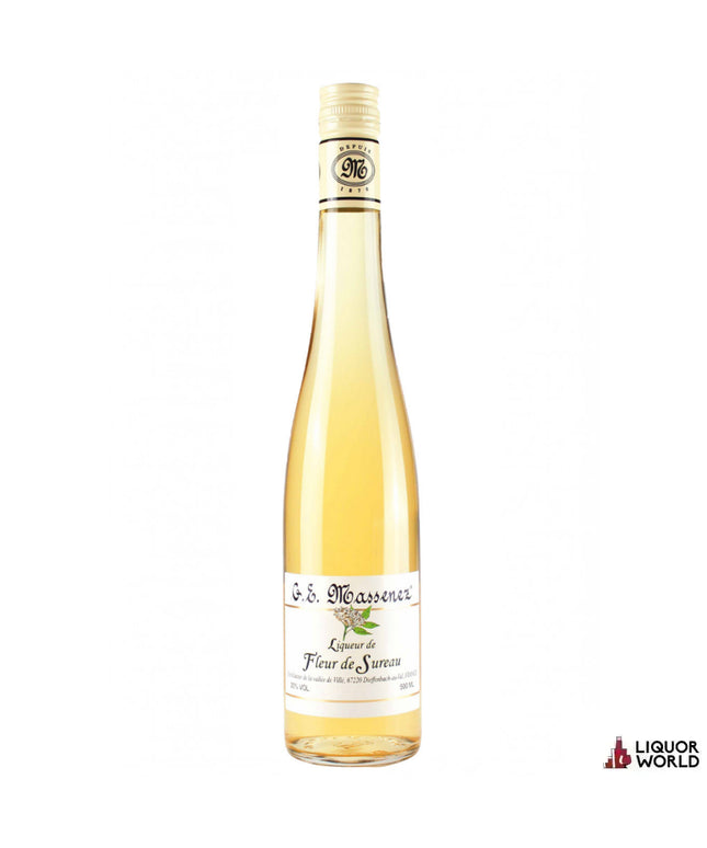 Massenez Elderflower Liqueur Fleur de Sureau 500ml - Liquorworld