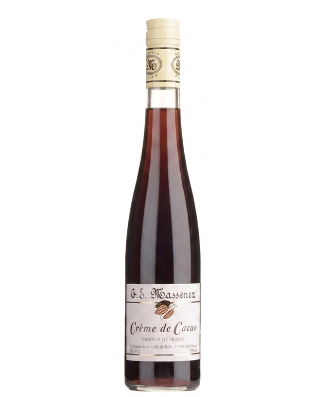Massenez Dark Cocoa Liqueur Chocolate Cacao Noir 500ml