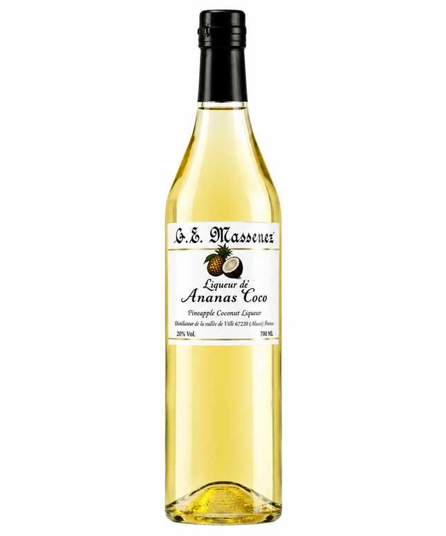 Massenez Pineapple Coconut Liqueur Ananas Coco 700ml