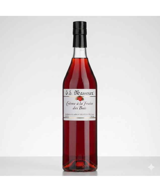 Massenez Wild Strawberry Fraise Des Bois Liqueur 700ml