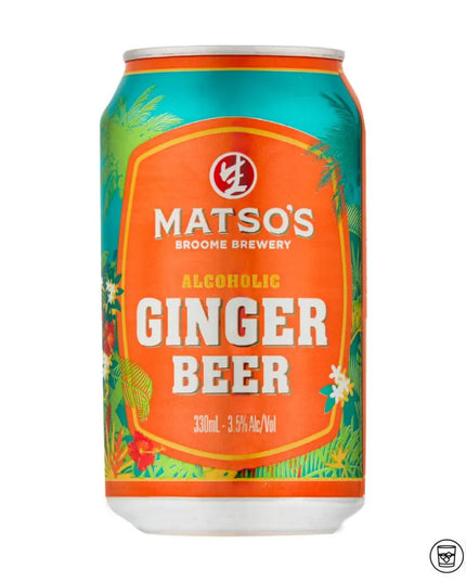 Matsos Alcoholic Ginger Beer Cans 330ml (24 Pack) - Liquorworld