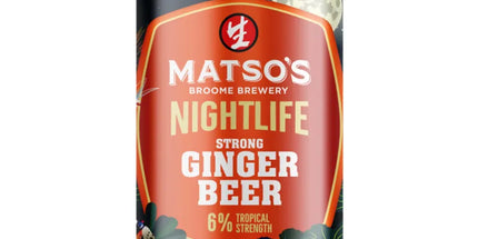 Matsos Nightlife Strong Ginger Beer 330ml (24 Pack) - Liquorworld