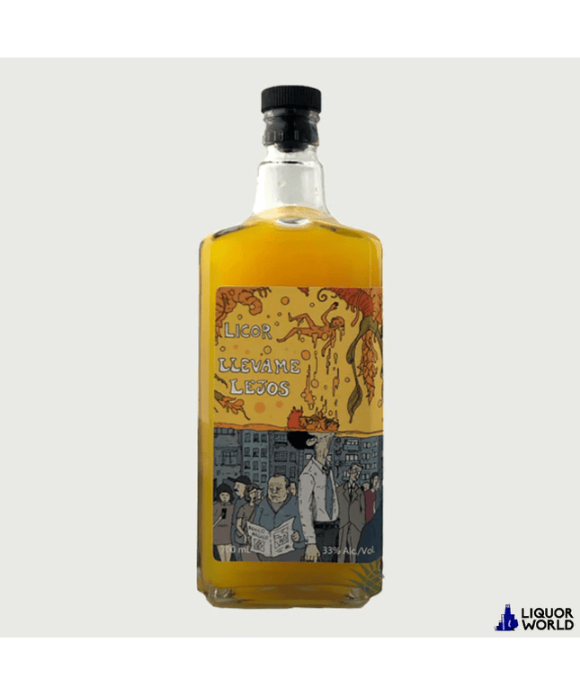 Maxico Mistico Liqueur Llevame Lejos Ginger Tumeric 750ML (Pack of 2 Bottles) - Liquorworld