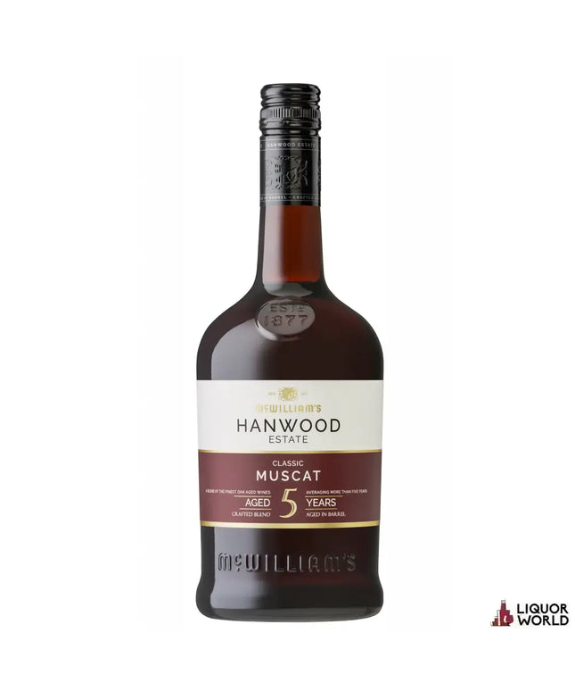 Mcwilliams Hanwood 5 Year Old Classic Muscat 750ml - Liquorworld