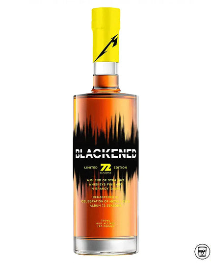 Metallica's Blackened 72 Seasons Limited Edition Black Brandy Cask Finish Blended American Whiskey 750mL - Liquorworld