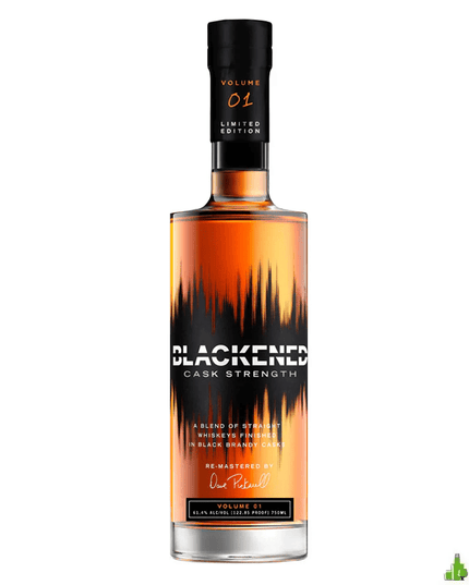 Metallicas Blackened Original Cask Strength Volume 01 Black Brandy Cask Finish Blended American Whiskey 750mL - Liquorworld