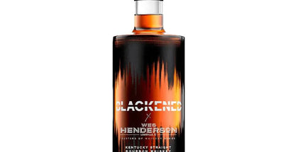 Metallicas Blackened x Wes Anderson (Angel's Envy) Cask Strength Kentucky Straight Bourbon Whiskey 750mL - Liquorworld