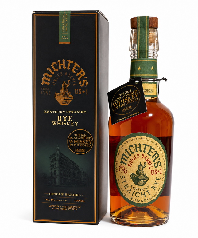 Michters US 1 Single Barrel Straight Rye Whiskey 700ml