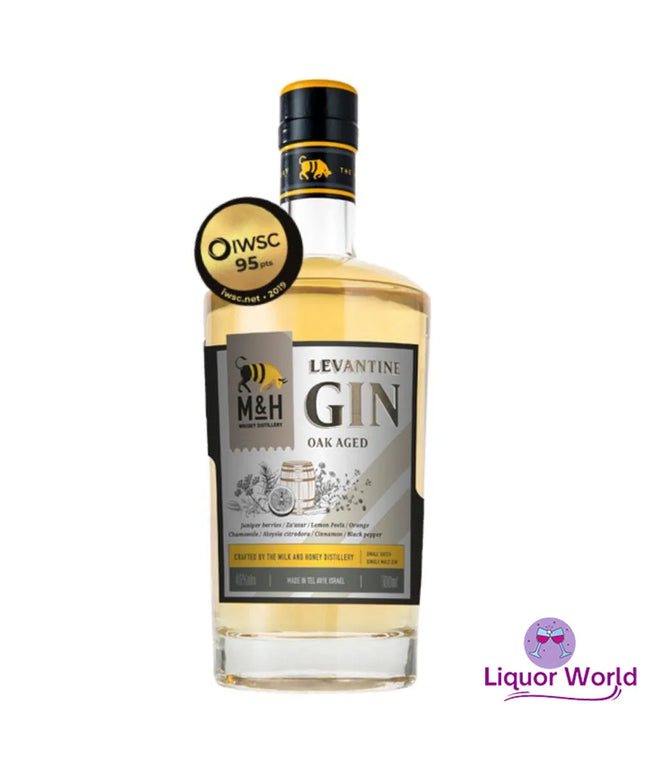 Milk & Honey, Levantine Gin Oak Aged 46% 700ml - Liquorworld