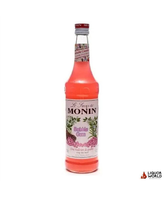 Monin Bubblegum Syrup 700ml - Liquorworld