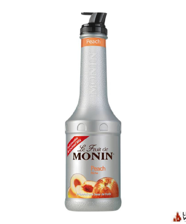 Monin Peach Puree 1lt - Liquorworld