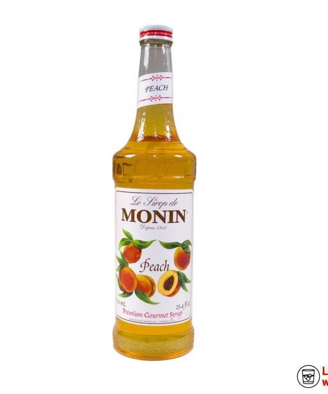 Monin Peach Syrup 700ml - Liquorworld