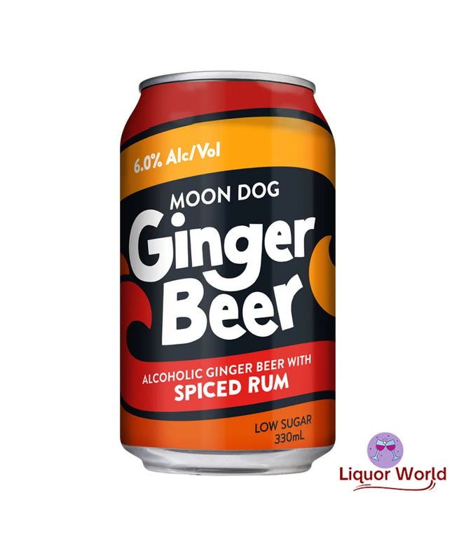 Moon Dog Ginger Beer with Spiced Rum 330ml (24 Pack) - Liquorworld