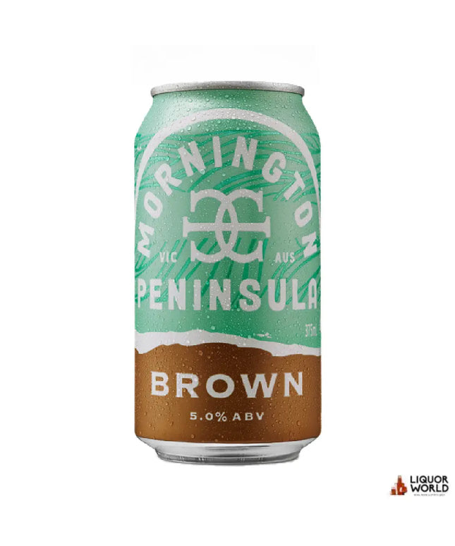 Mornington Brown Ale Beer Cans 375ml (24 Pack) - Liquorworld