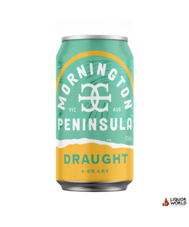 Mornington Draught Lager Beer Cans 375ml (24 Pack) - Liquorworld