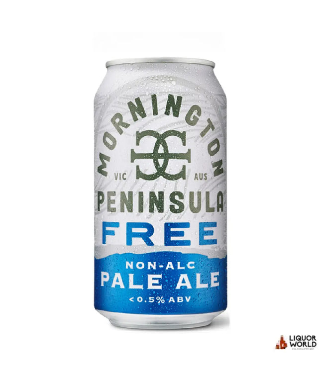 Mornington Free Non-Alc Pale Ale Beer 375ml (24 Pack) - Liquorworld