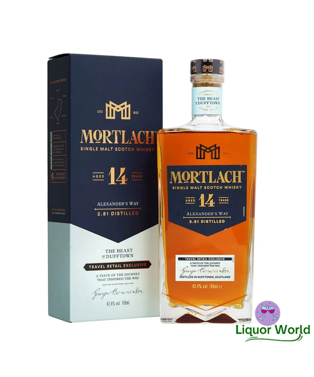 Mortlach 14 Year Old 'Alexander's Way' Single Malt Scotch Whisky 700mL - Liquorworld
