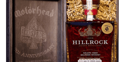 Motorhead x Hillrock Estate Ace of Spades 40th Anniversary Limited Edition Solera Aged Bourbon Whiskey 750mL - Liquorworld