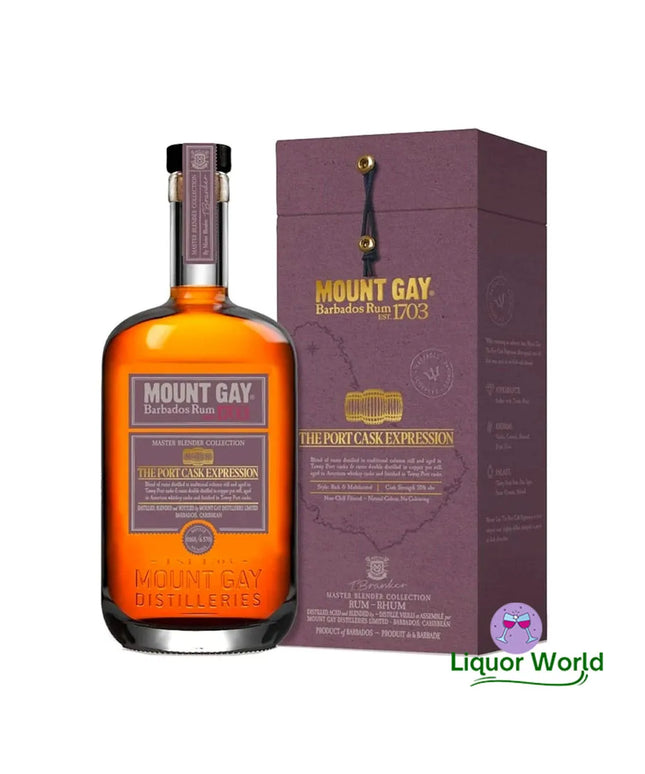 Mount Gay The Port Cask Expression Cask Strength Barbados Rum 700mL - Liquorworld