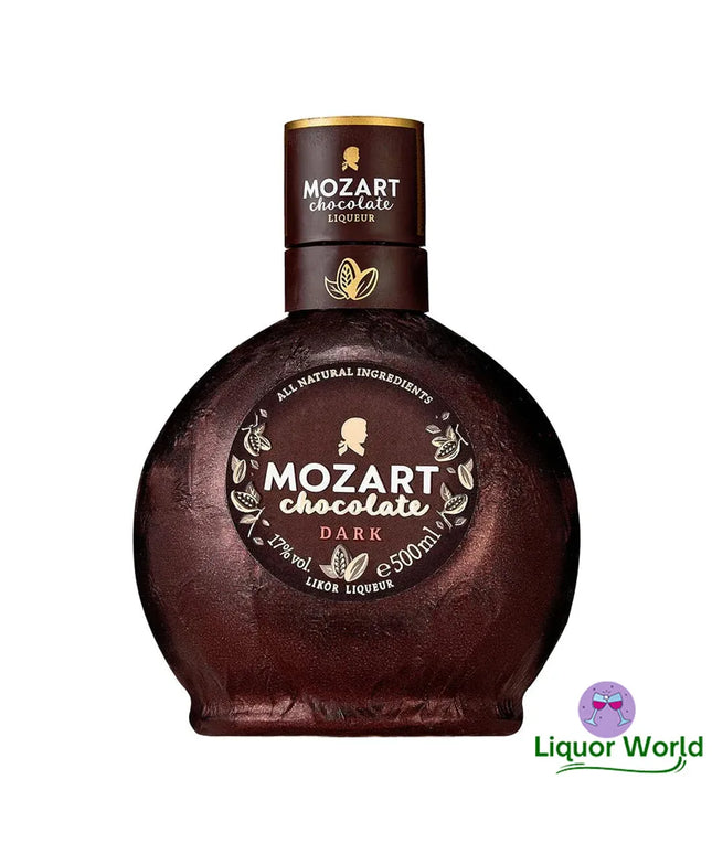 Mozart Dark Chocolate Cream Liqueur 500mL - Liquorworld