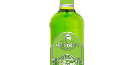 Mr Boston Sour Apple Schnapps 1Lt - Liquorworld