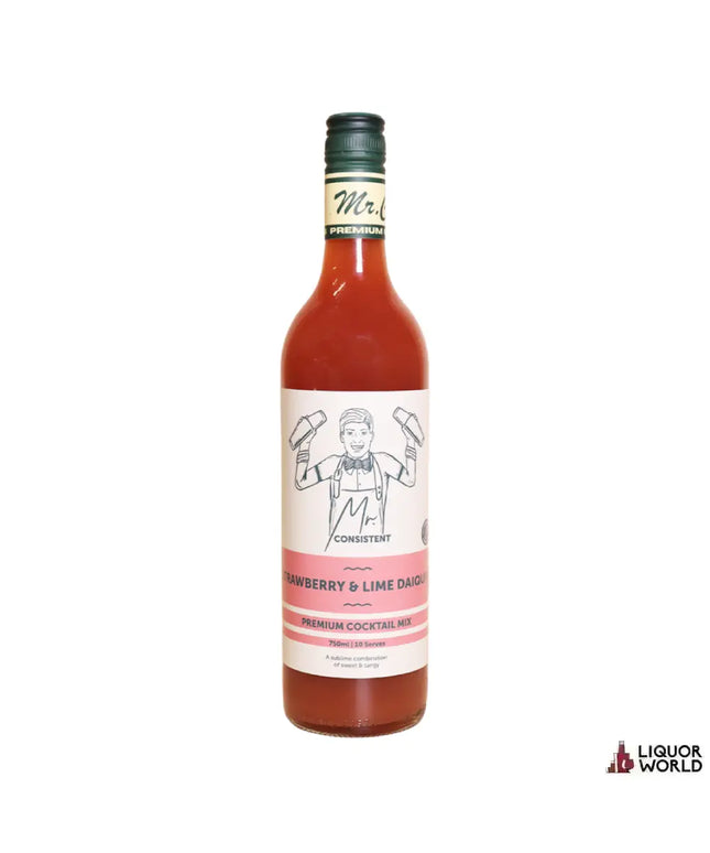 Mr Consistent Strawberry & Lime Daiquiri 750ml - Liquorworld