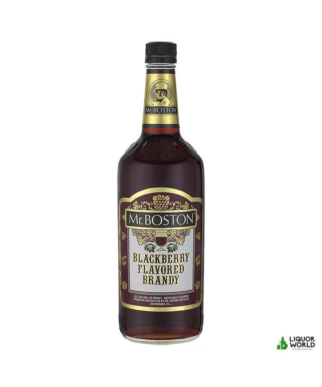 Mr. Boston Blackberry Flavoured Brandy 1L - Liquorworld