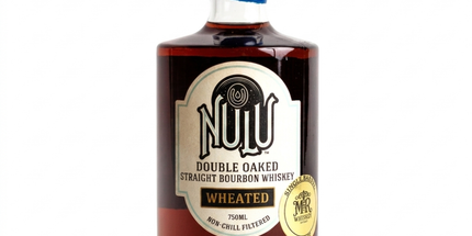 NULU 8 Year Old Double Oaked Wheated Single Barrel Cask Strength Straight Bourbon Whiskey 750mL