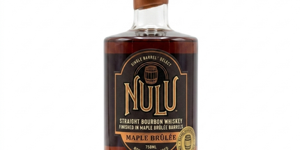 NULU 8 Year Old Maple Brulee Single Barrel Cask Strength Straight Bourbon Whiskey 750mL
