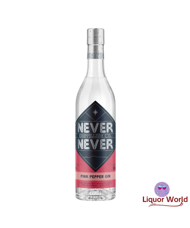 Never Never Distilling Co Pink Pepper Gin 500ml - Liquorworld