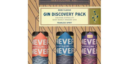 Never Never Distilling Co The Gin Discovery Pack 200ml - Liquorworld