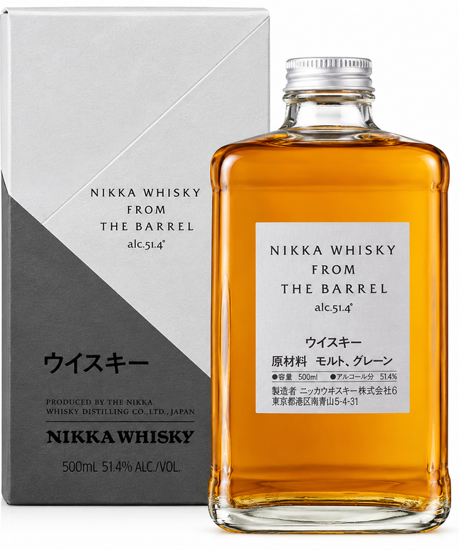 Nikka From The Barrel With Gift Box Japanese Whisky 500mL