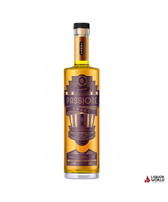 Noble Bootleggers Passione Amaro 500ml - Liquorworld
