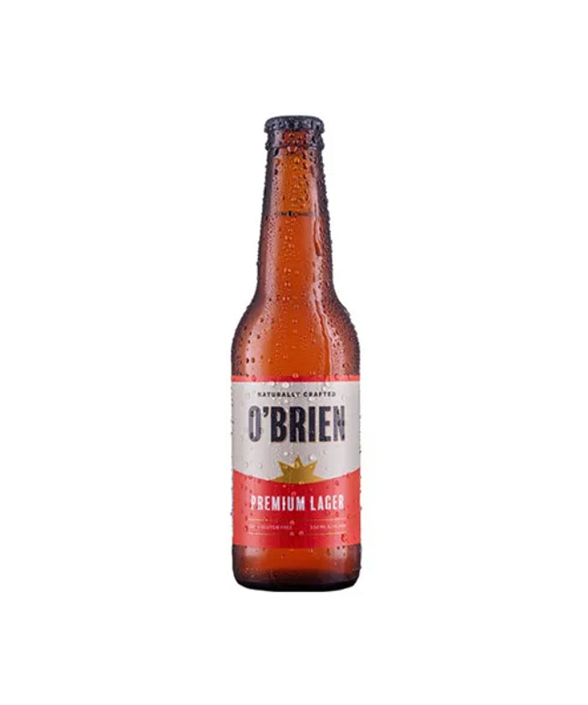 O'Brien Gluten Free Premium Lager 330ml (24 Pack) - Liquorworld