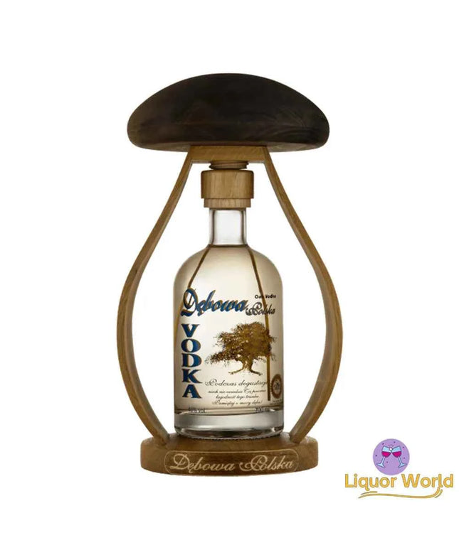 Oak Vodka Debowa in Wooden Mushroom 700ml