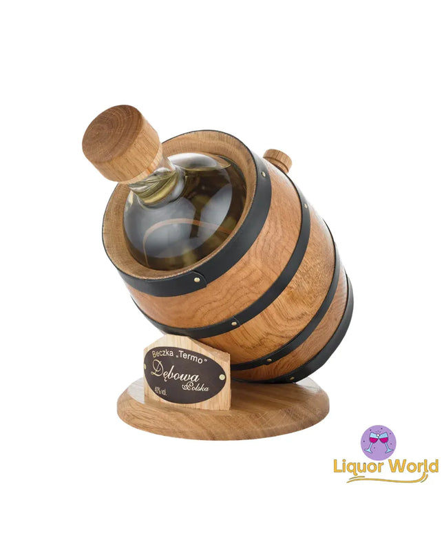 Oak Vodka Debowa in the Thermo Barrel 700ml - Liquorworld